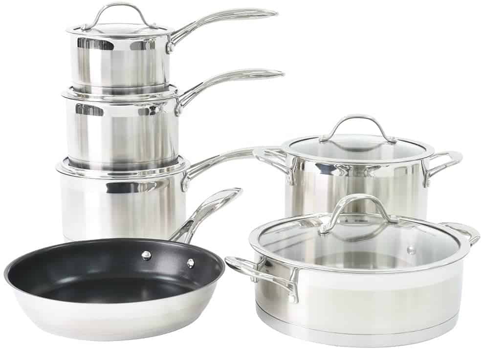 ProCook Professional Stainless Steel Cookware Set